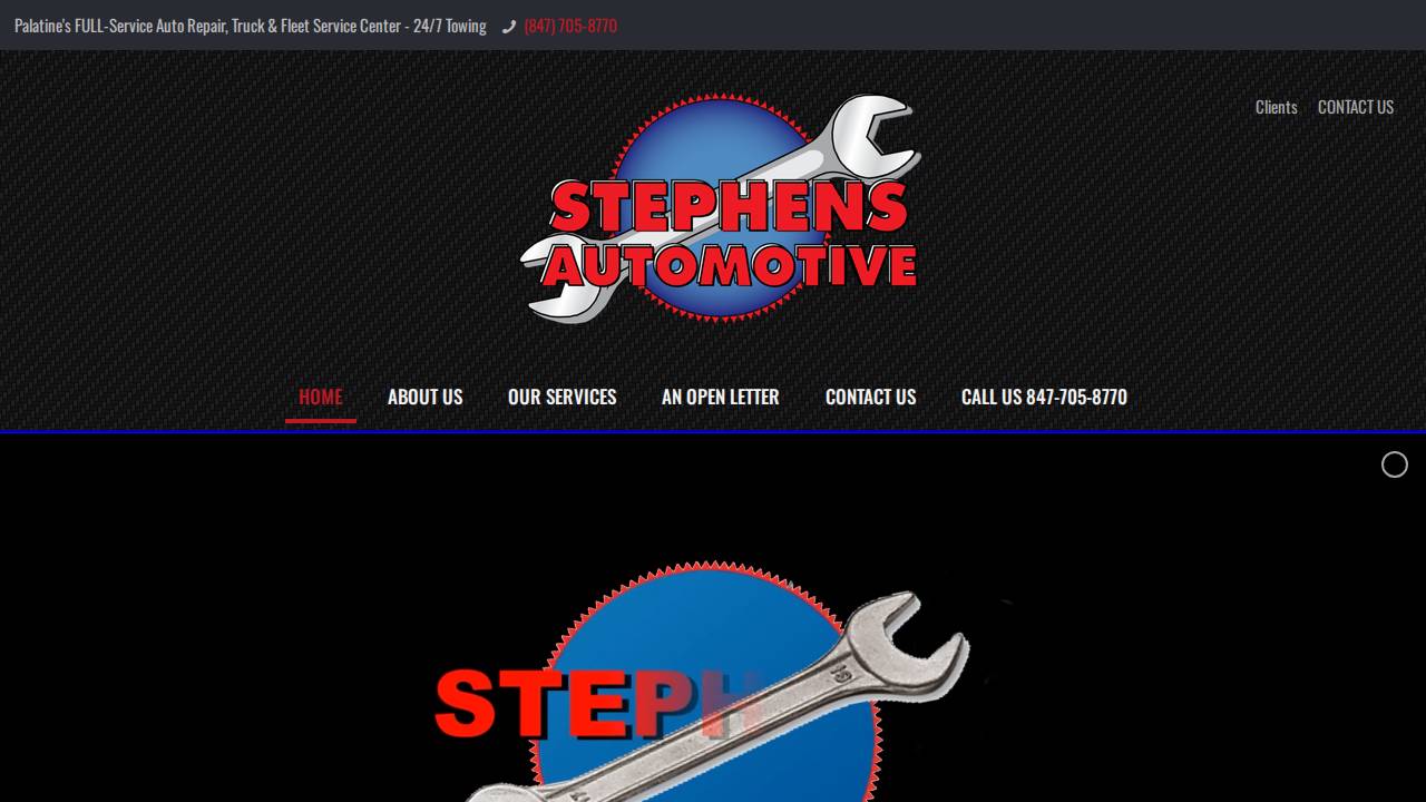 Stephens Automotive INC website screenshot
