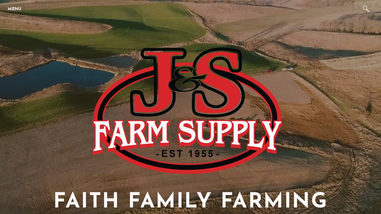 J & S Farm Supply INC website screenshot