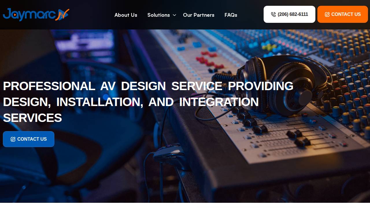 Commercial Sound Supply INC website screenshot