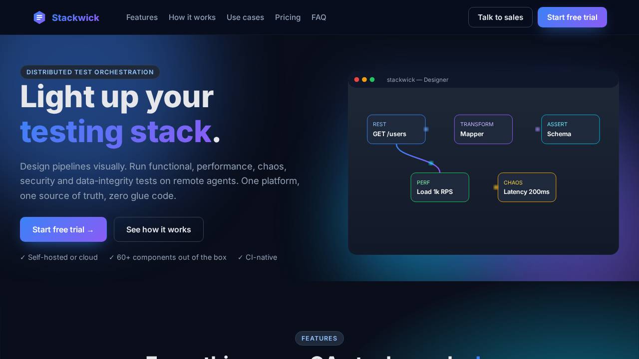 Stackwick, KIM V website screenshot