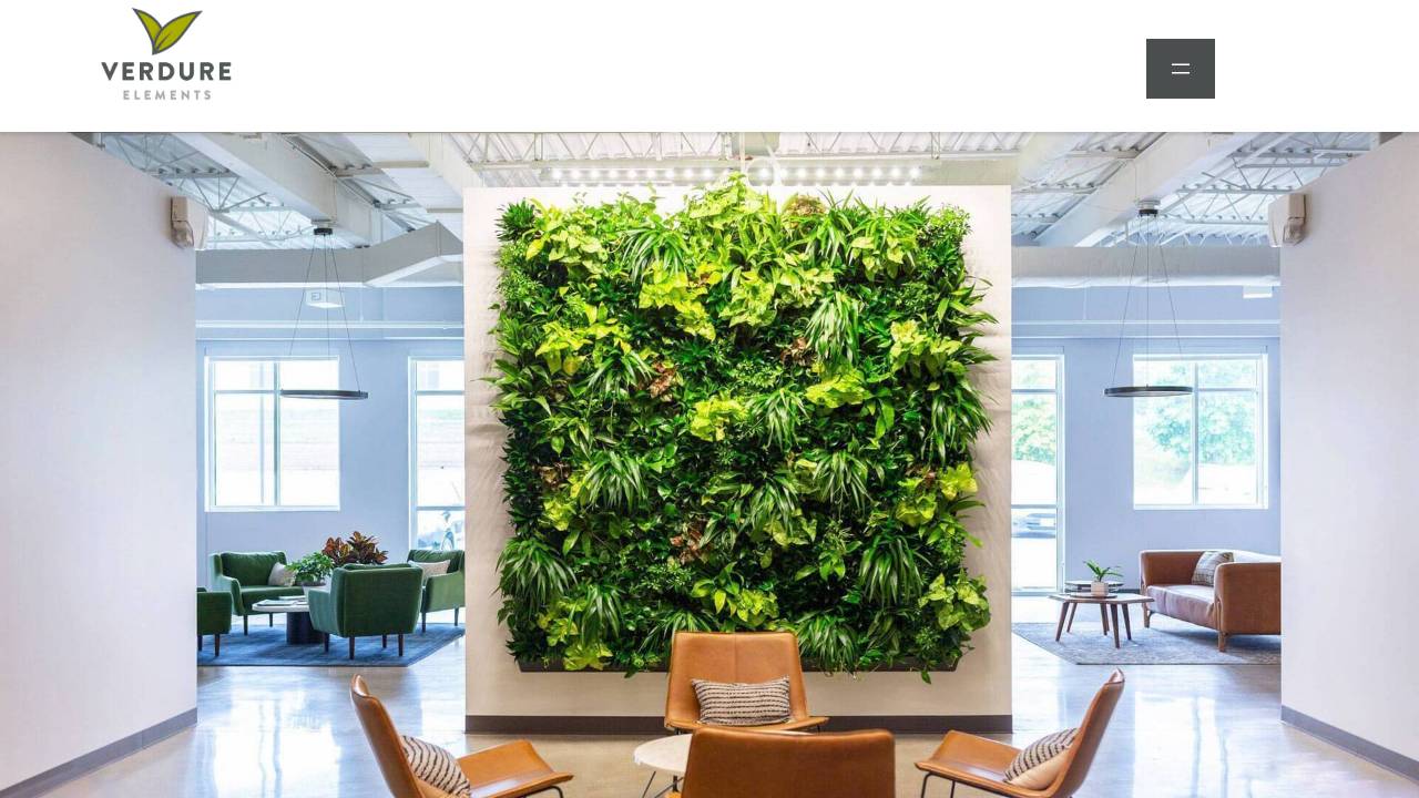 Wright Outdoor Solutions Inc, Verdure Elements website screenshot