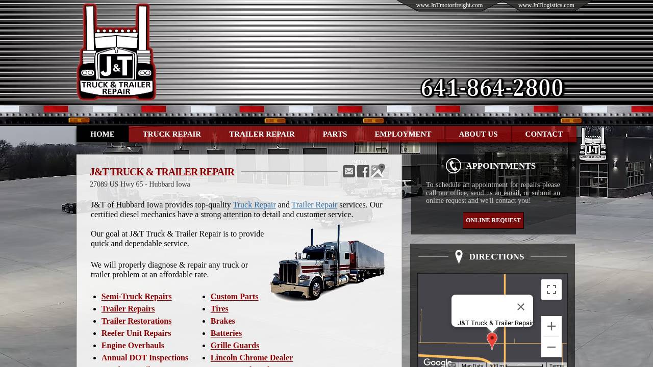 Tiemeyer, JON A website screenshot