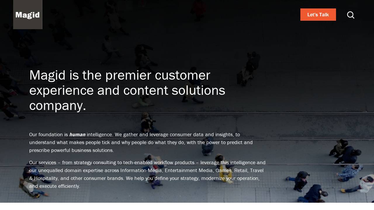 Frank N Magid Associates Inc, Fran website screenshot