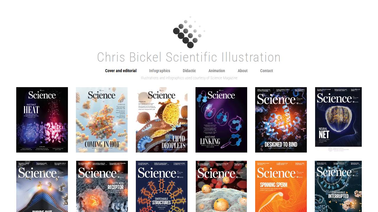 Chris Bickel Enterprises website screenshot