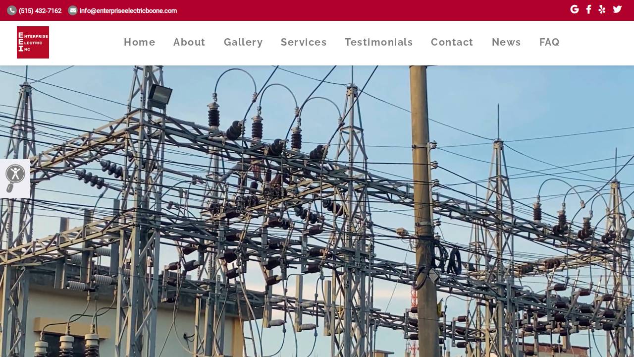 B & C Engleen Enterprise website screenshot