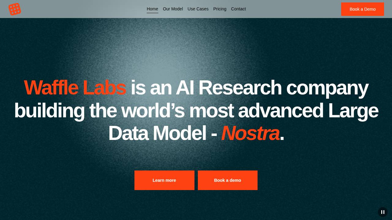 Waffle Labs INC website screenshot