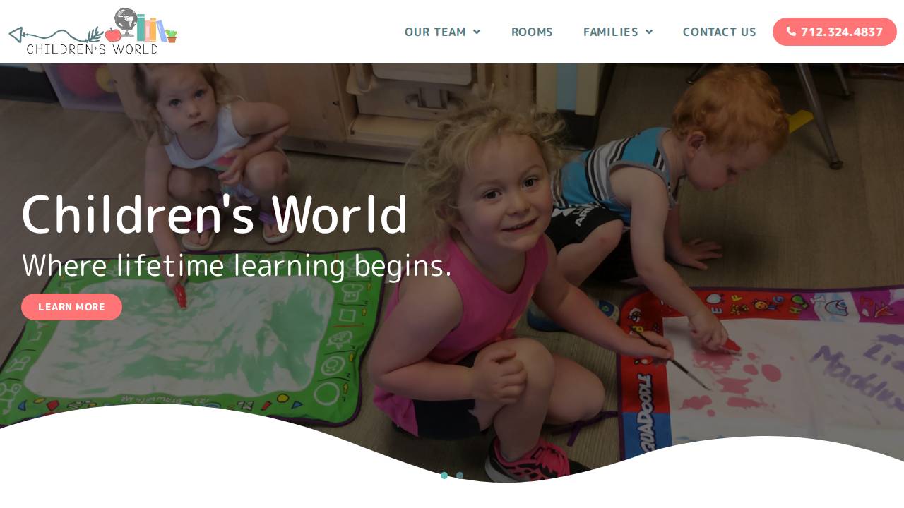 Childrens World, Sheldon Comm Daycare Nursry & Presc website screenshot