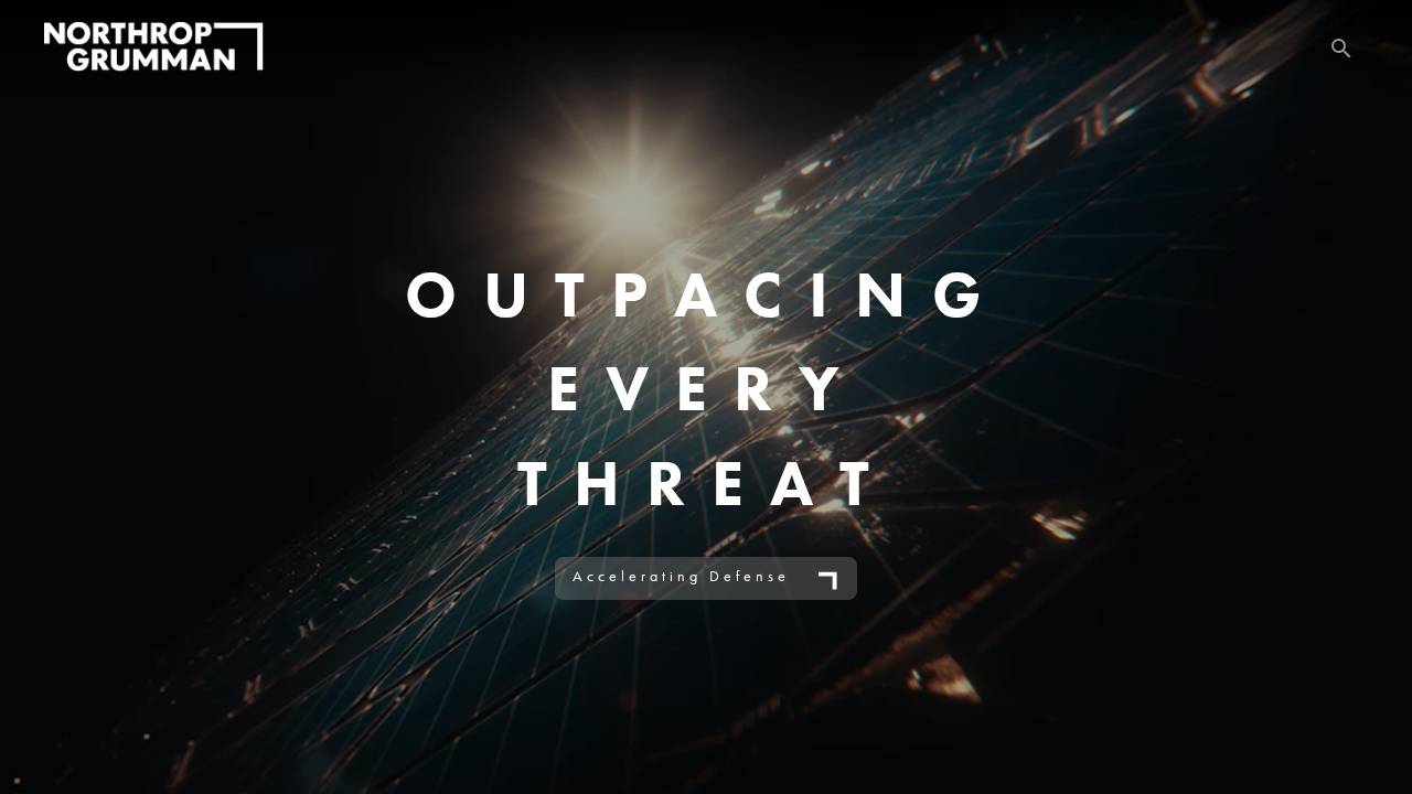 Northrop Grumman Systems Corporation website screenshot