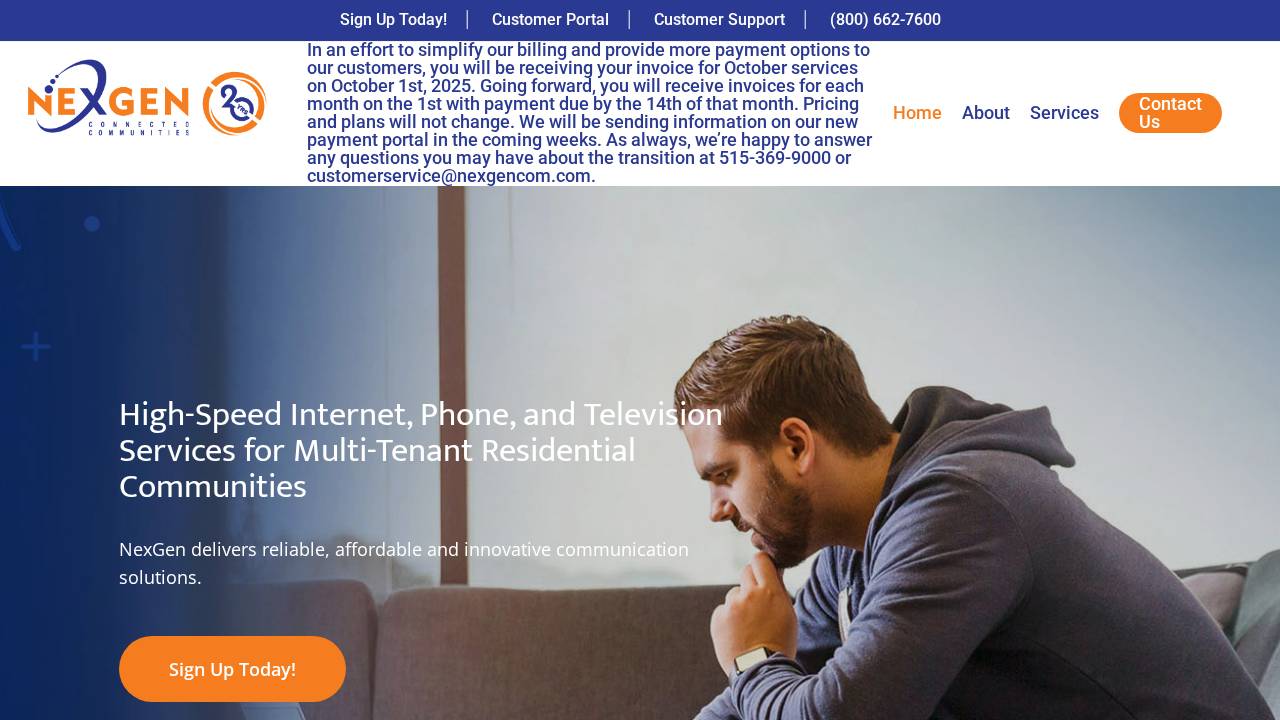 Nexgen Group INC website screenshot