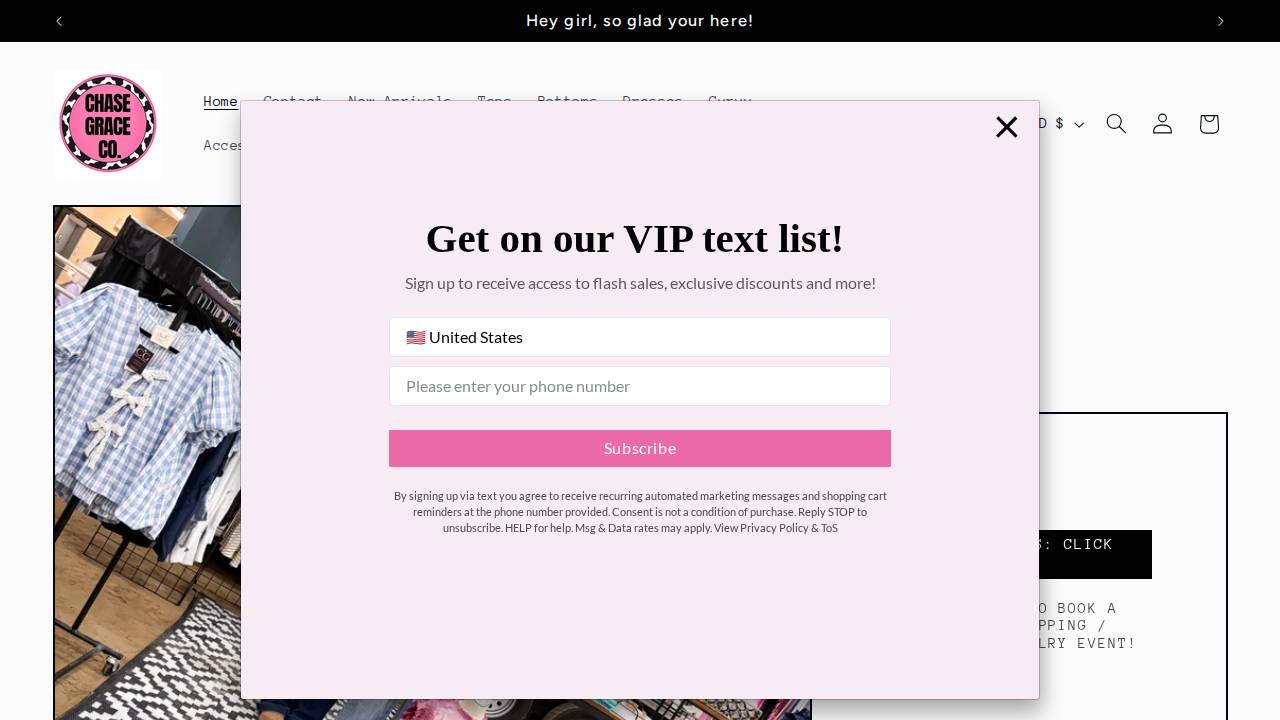 Chase Grace CO website screenshot