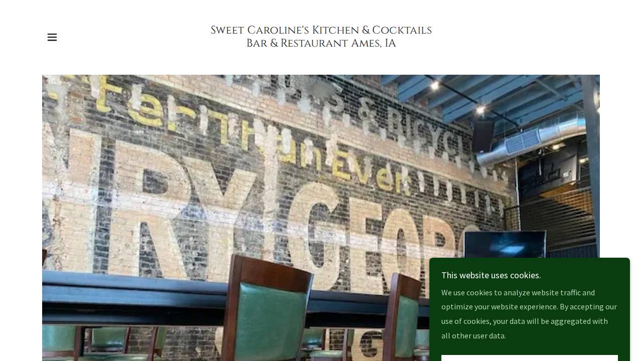 Sweet Caroline's website screenshot