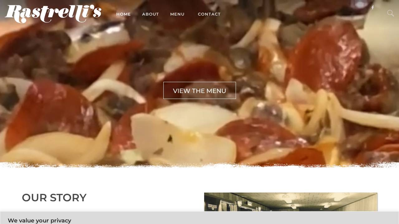 Rastrelli's website screenshot