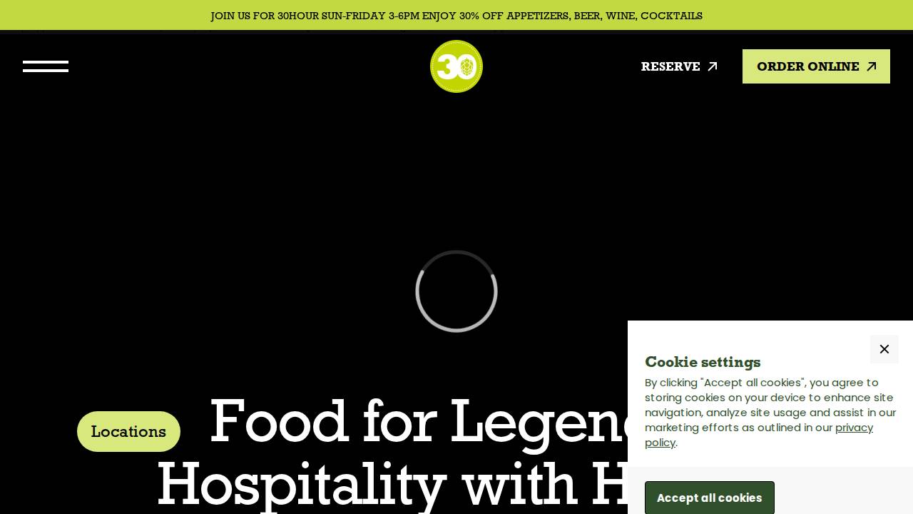 30hop website screenshot