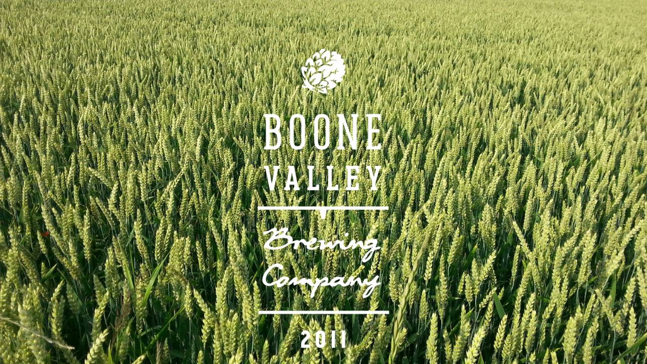Boone Valley Brewing Co website screenshot