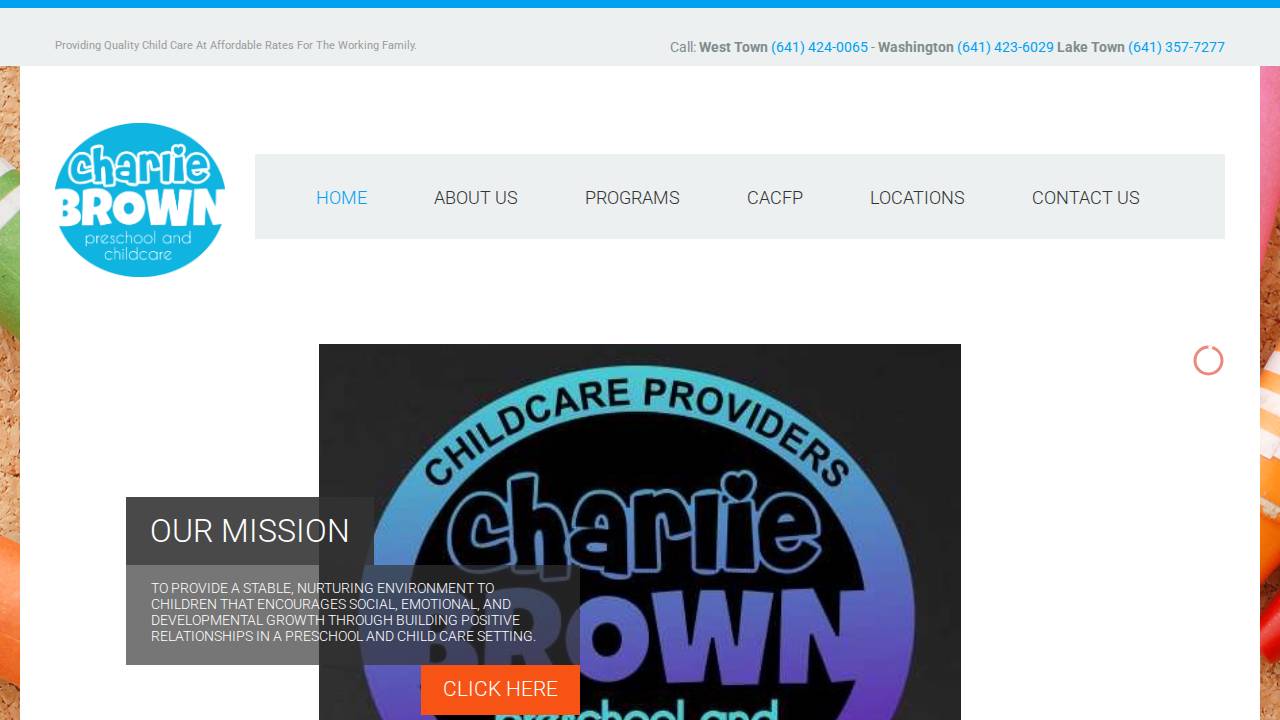 Marshalltown Community Theatre website screenshot