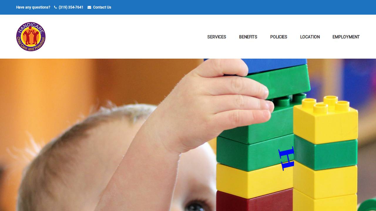 Handicare Inc website screenshot