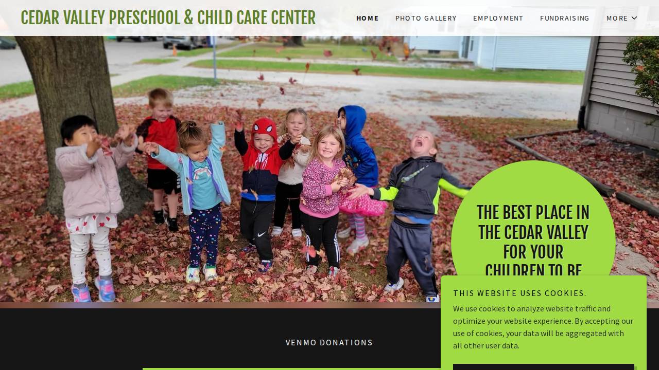 Bettendorf Public Library Foundation website screenshot