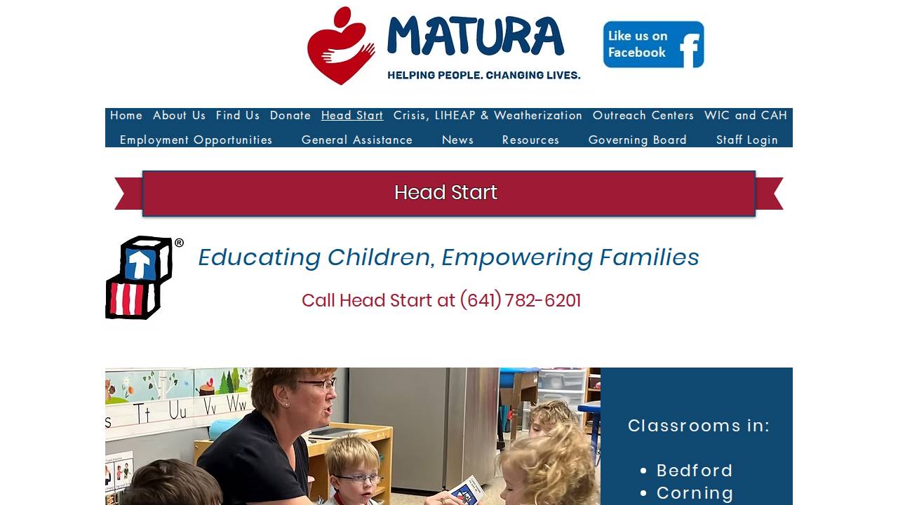 Shenandoah Iowa Education Foundation website screenshot