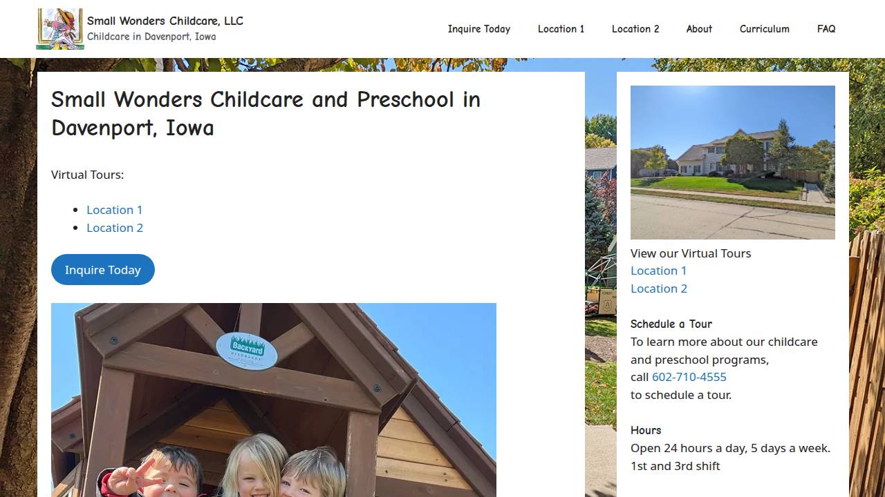 Kids Campus Dallas Center Inc website screenshot