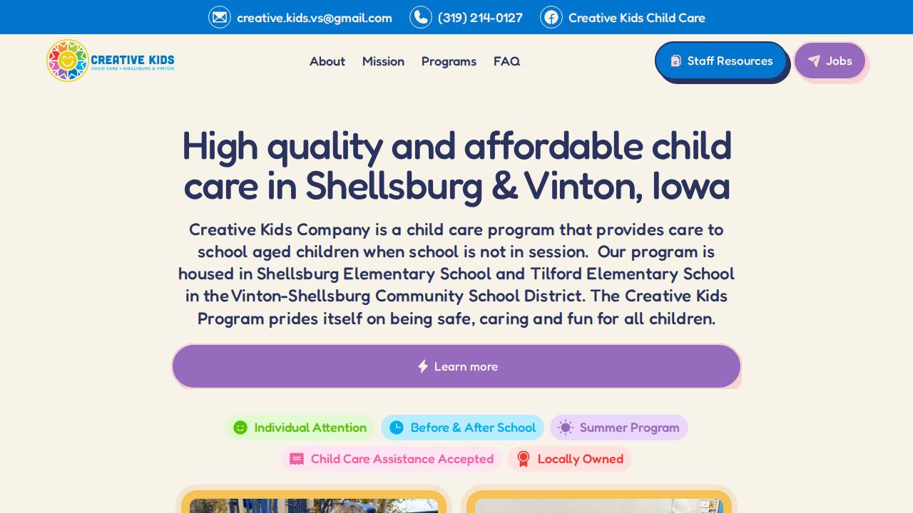 Little Cyclone Baseball Inc website screenshot