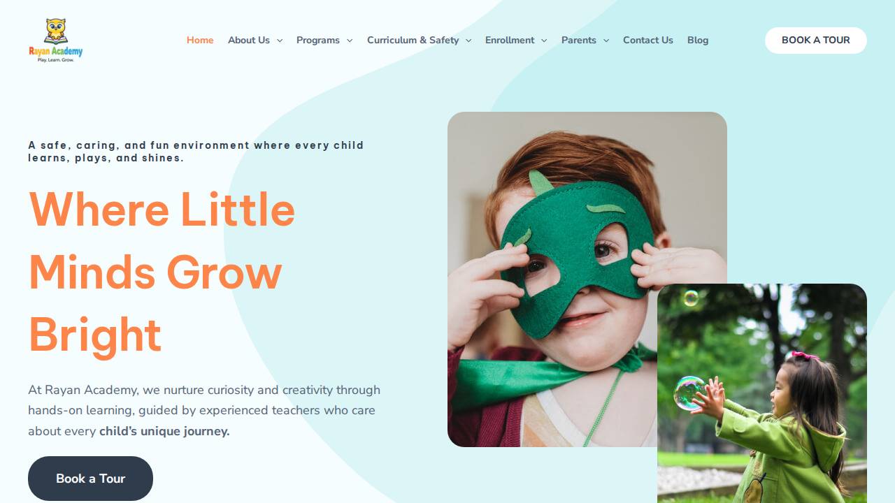 Friends of Volga River Recreation Area website screenshot