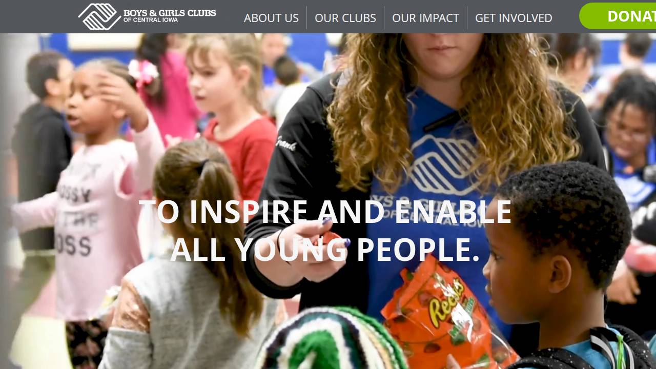 Helping Hungry Hands website screenshot