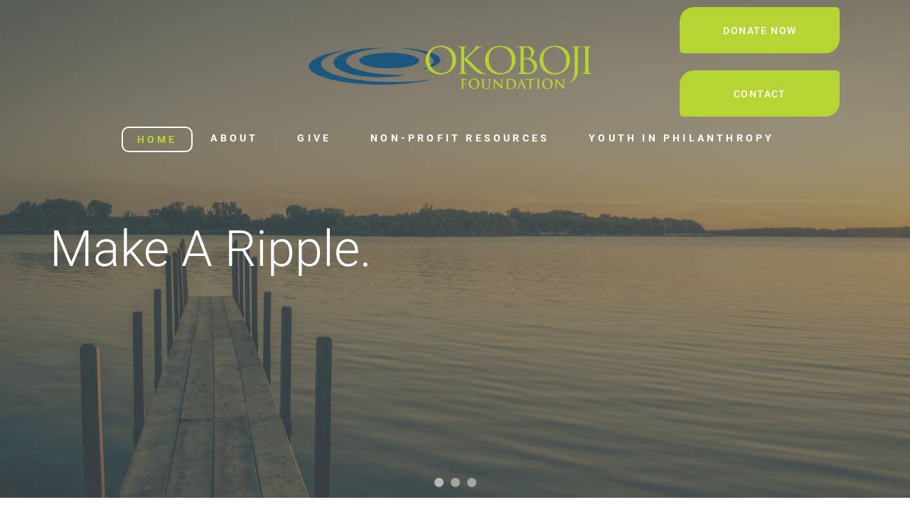 Park Foundation website screenshot
