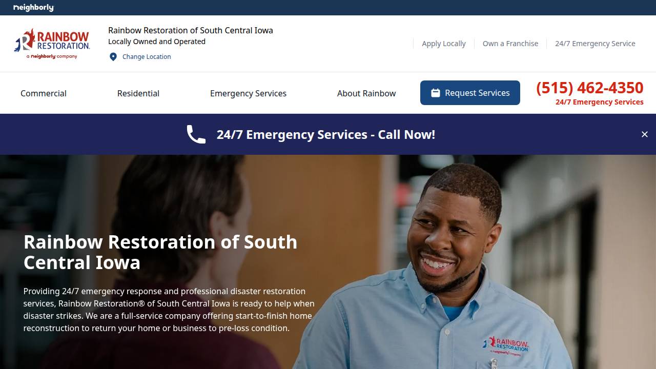 Rainbow Park Restoration Foundation Rprf website screenshot