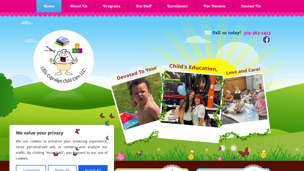 Tri Center Athletic Booster Club website screenshot