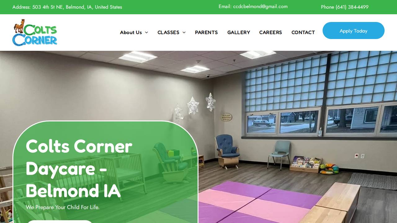 Christmas for Kids Inc website screenshot