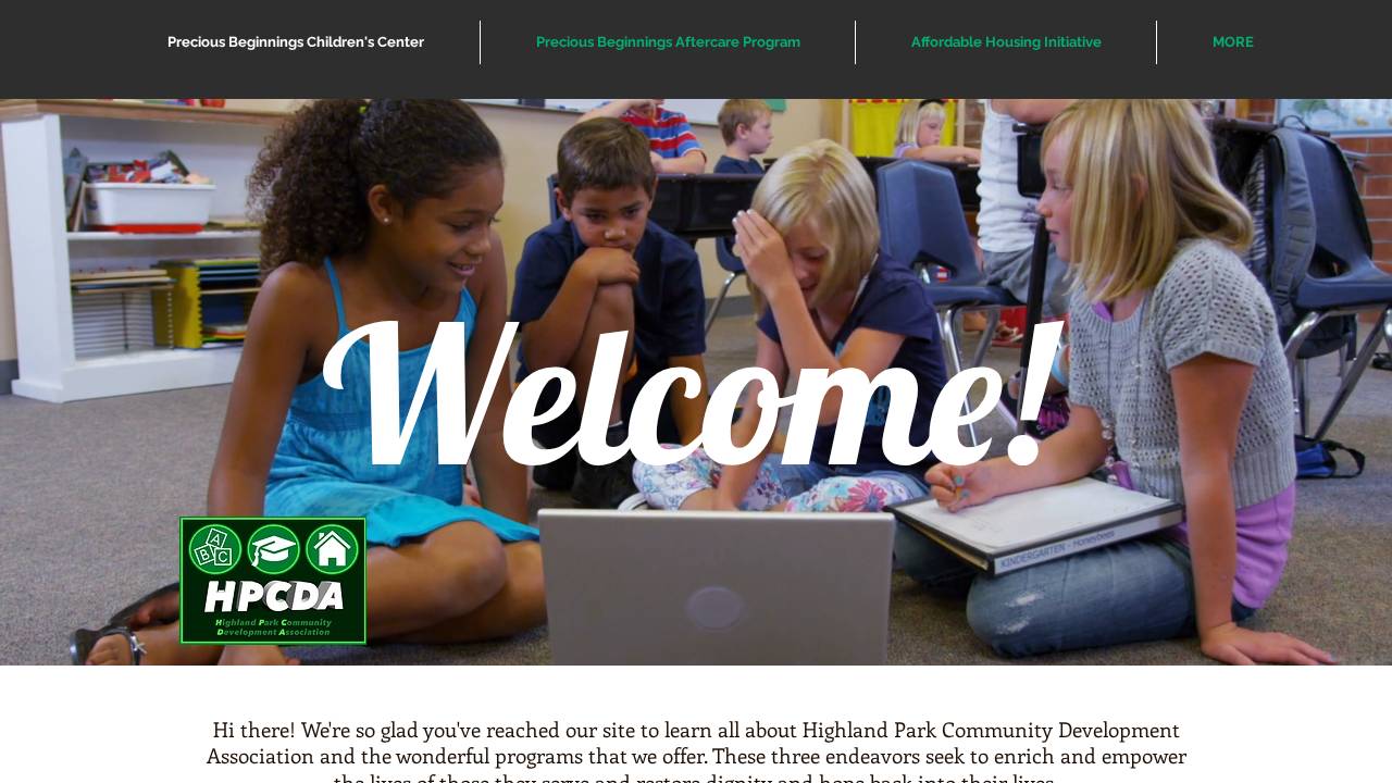 Highland Park Community Development Association Inc website screenshot