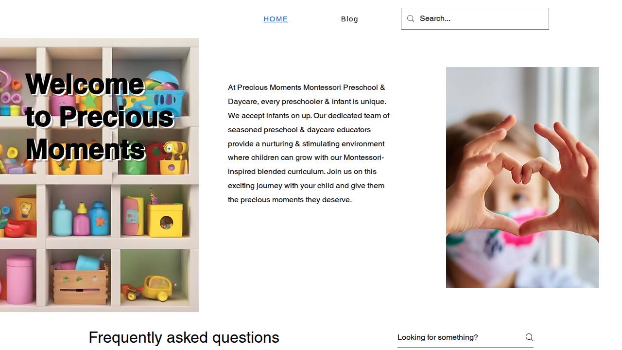Radiant Life Community Church website screenshot