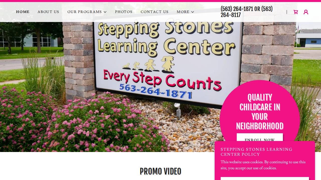 Revival Center Outreach Ministries website screenshot