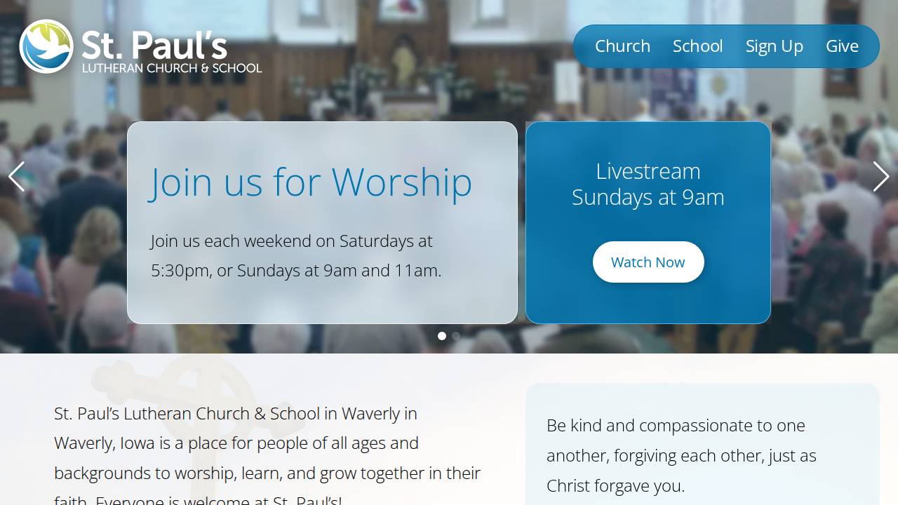 Dne Caplan Family Foundation website screenshot
