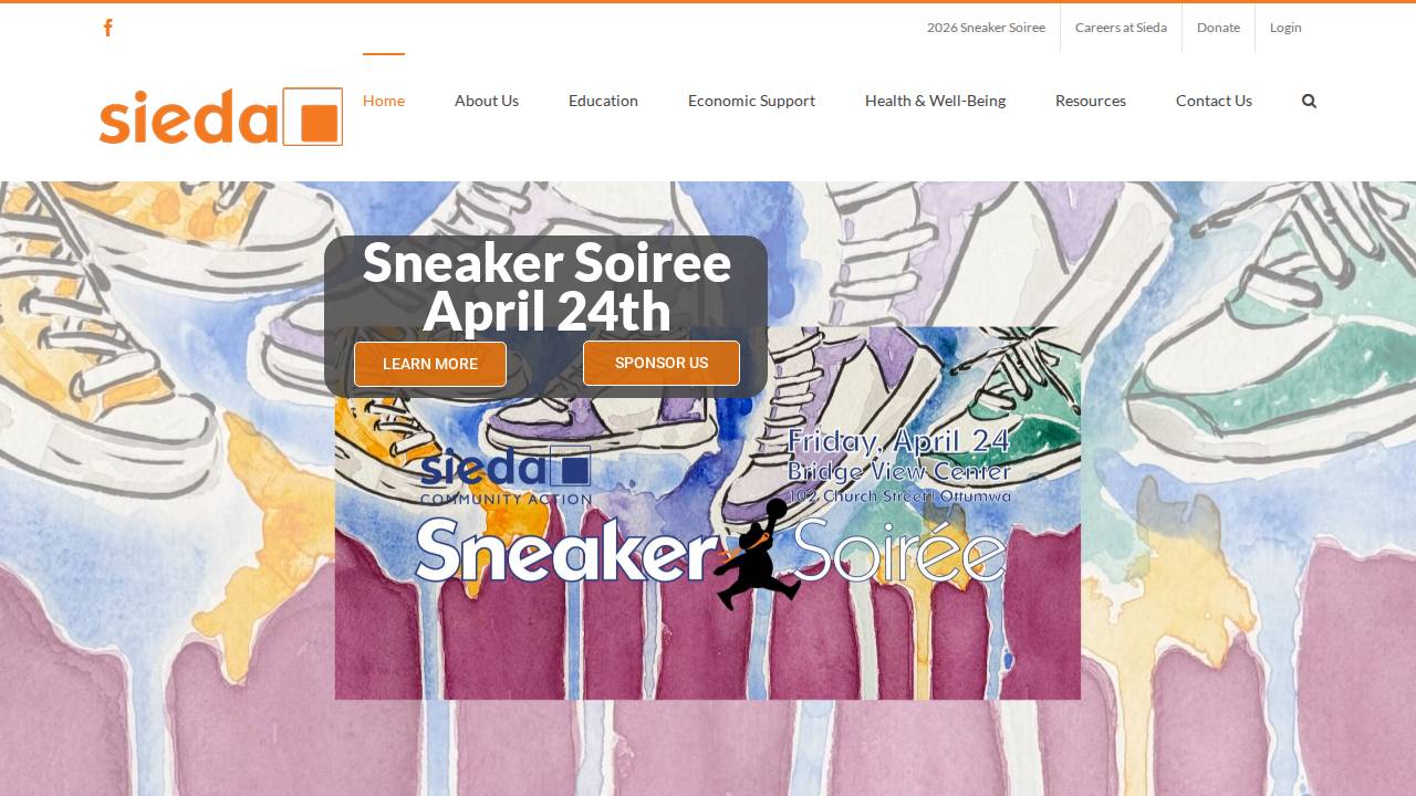 Appanoose County Head Start website screenshot