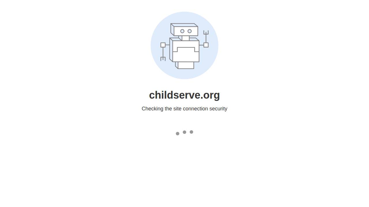 ChildServe Developmental Center website screenshot
