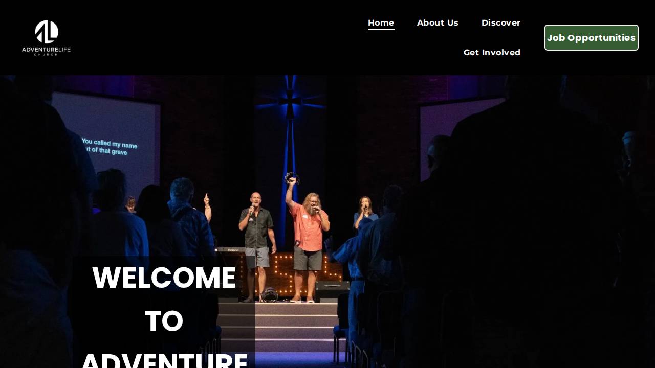 Adventure-Life Preschool website screenshot