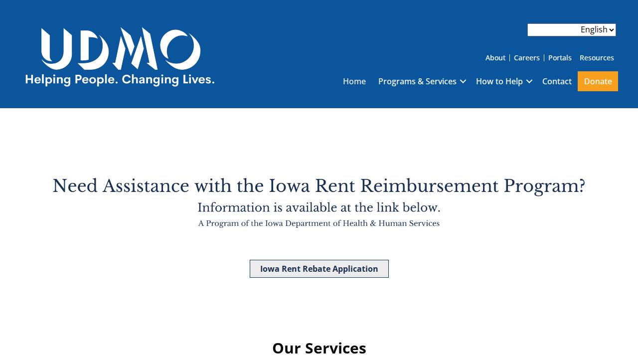 Iowa Lakes Head Start website screenshot