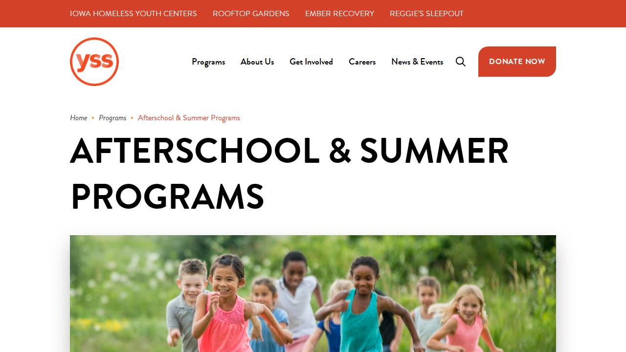 YSS Roland-Story Kids Club website screenshot