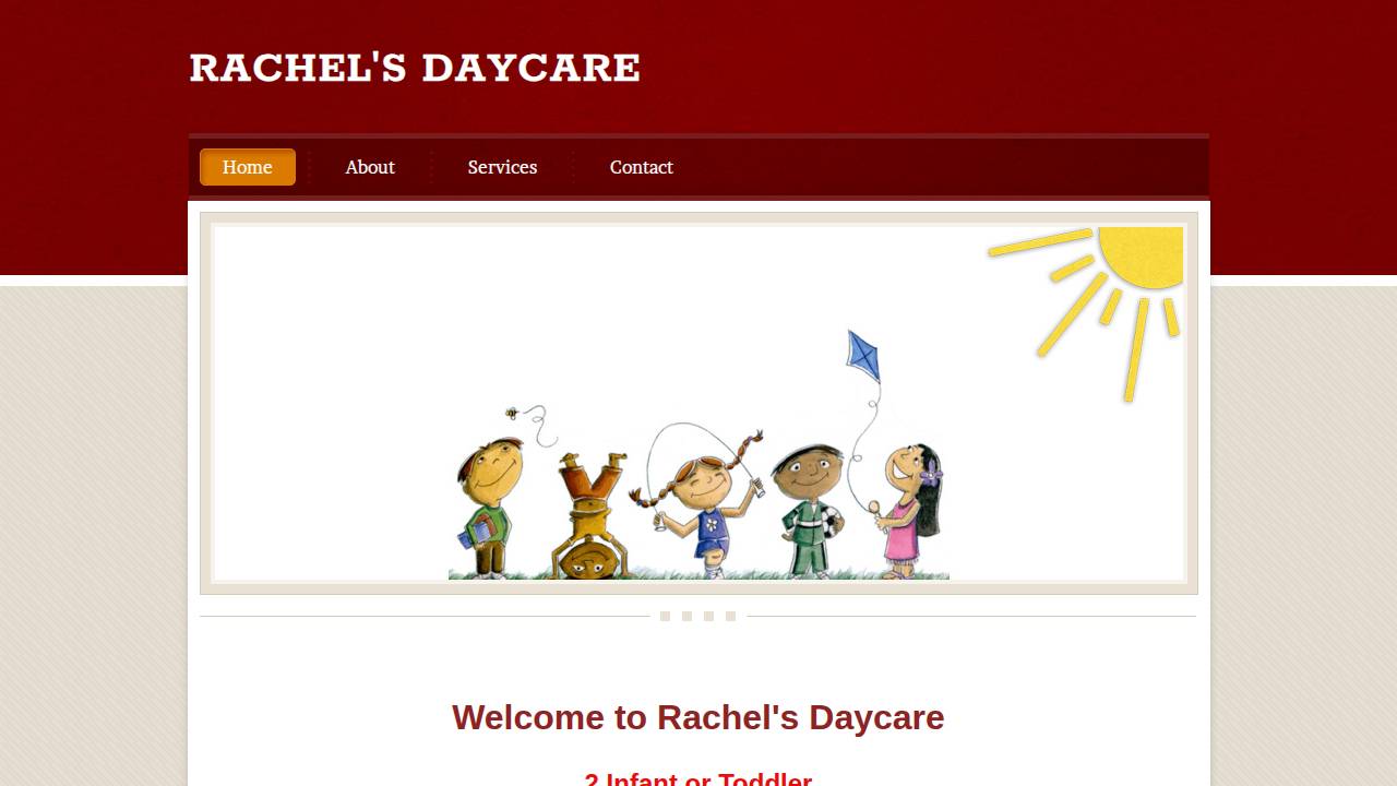Rachel Weiss website screenshot