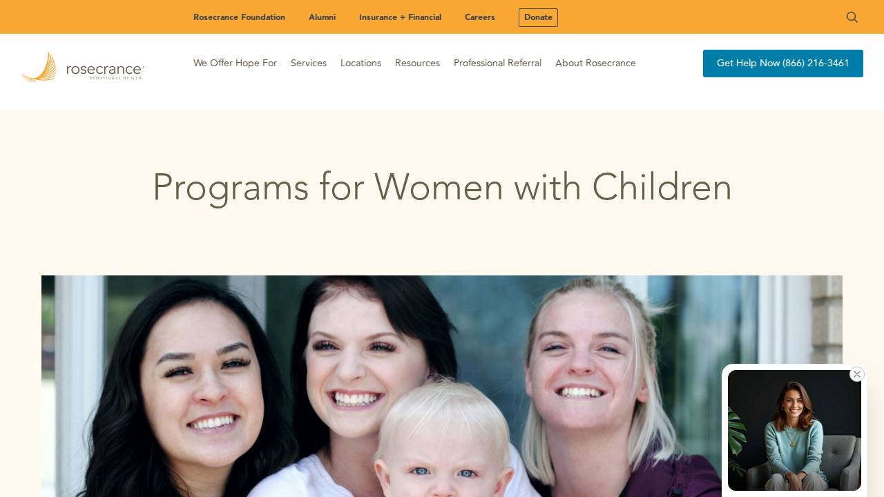 Jackson Recovery Centers Little Inspirations website screenshot