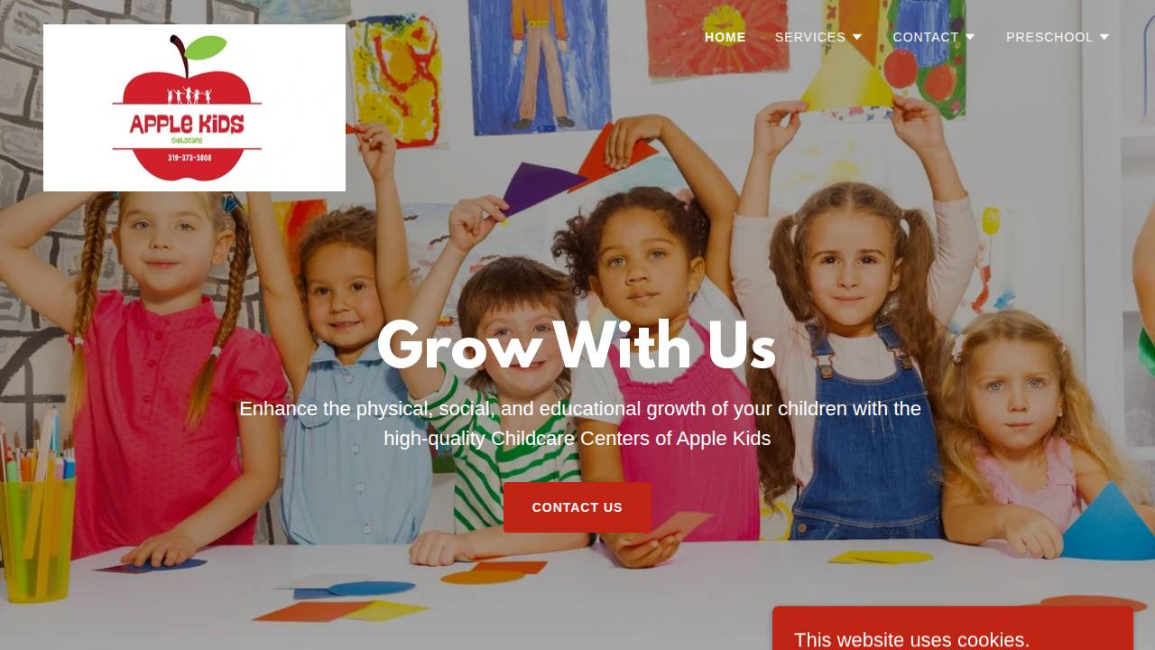 Apple Kids website screenshot