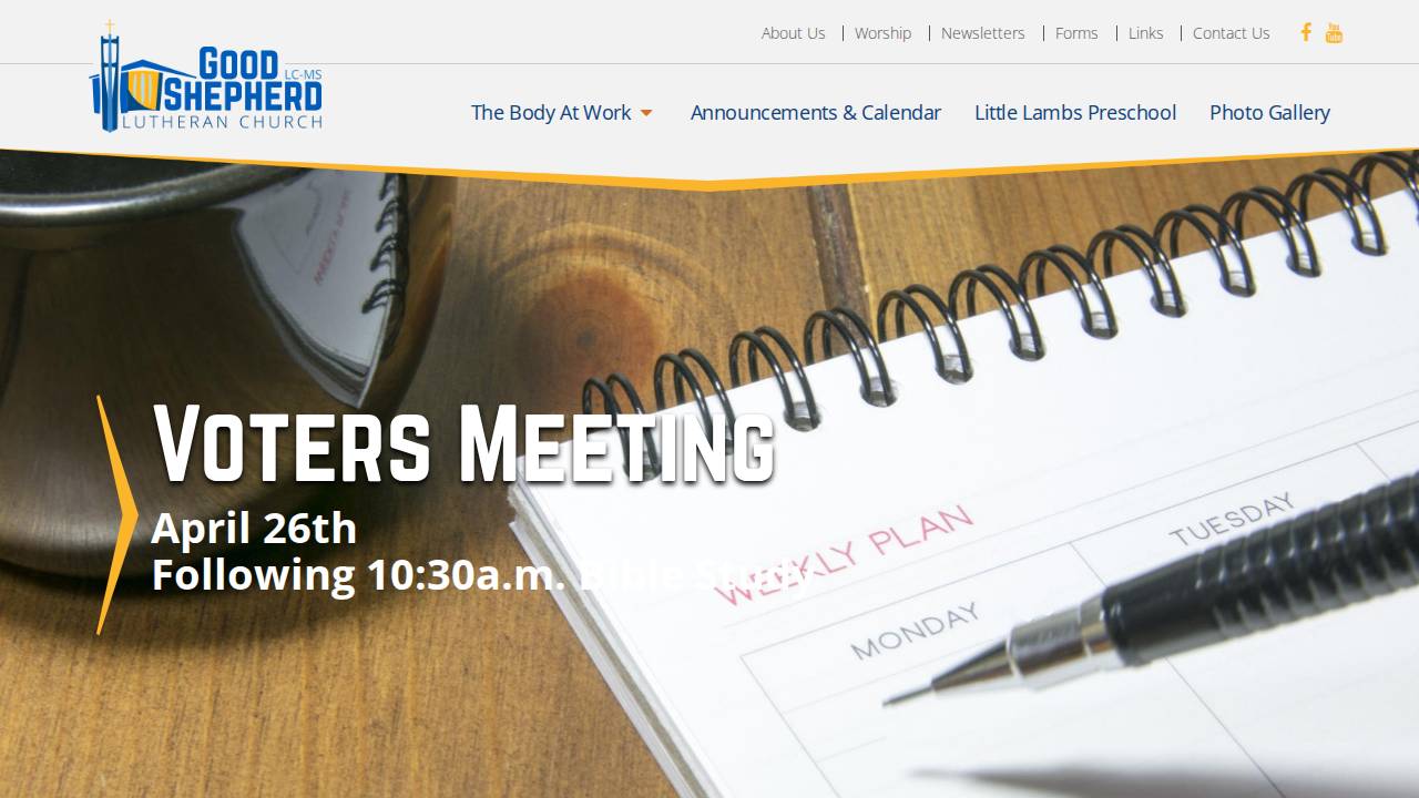 Little Lambs Preschool-GSLC website screenshot