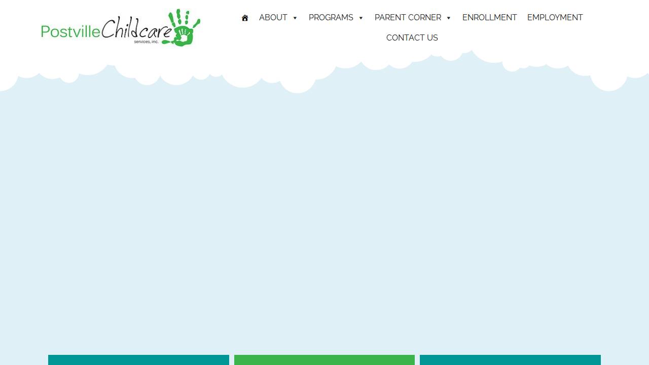 Postville Childcare Services Inc website screenshot