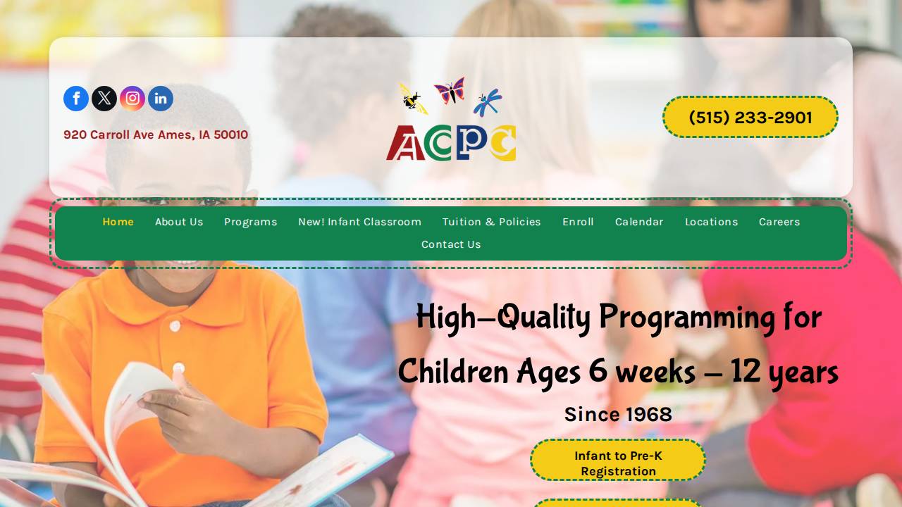 ACPC-Meeker website screenshot