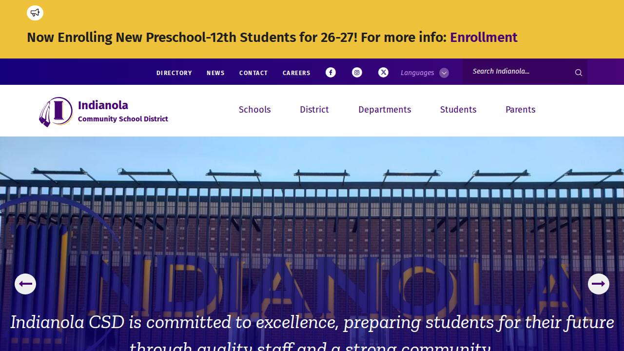 Indianola Child Care-Wilder website screenshot