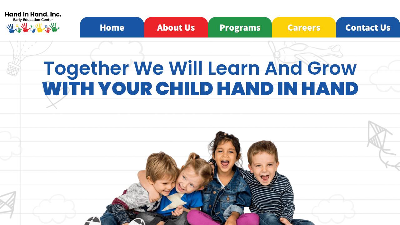 Hand in Hand-Tower Lane website screenshot