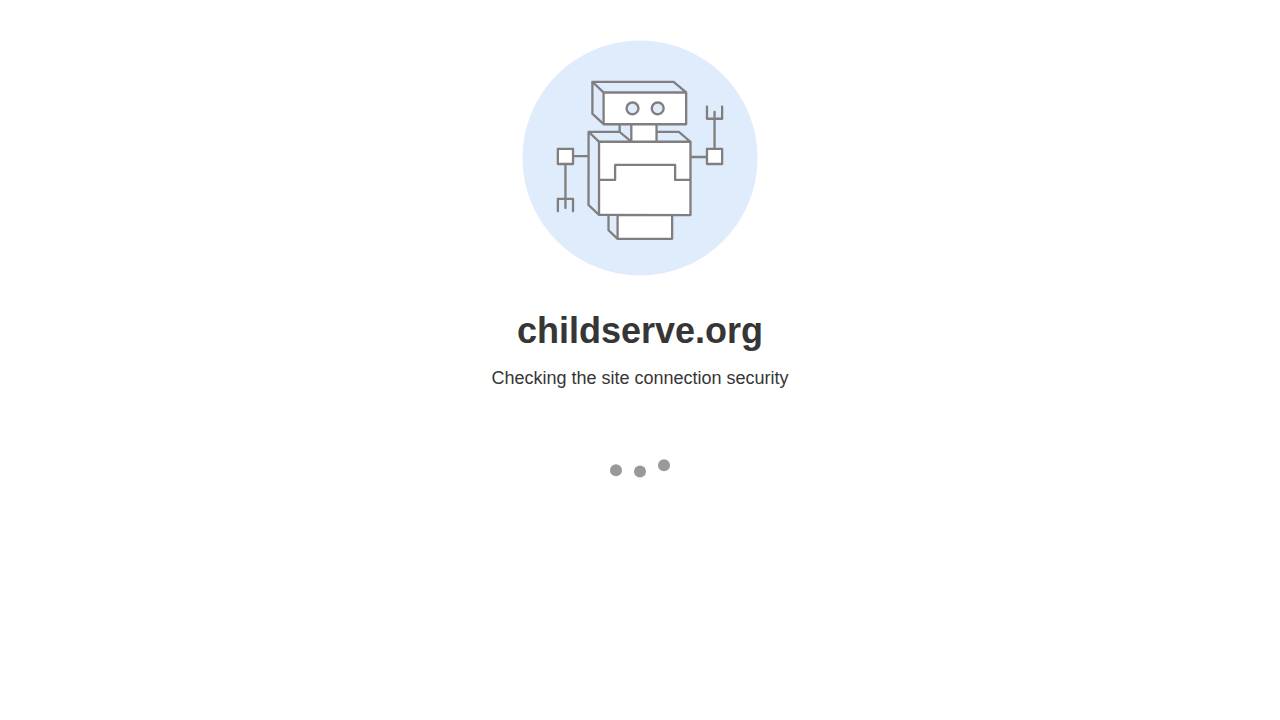 ChildServe website screenshot