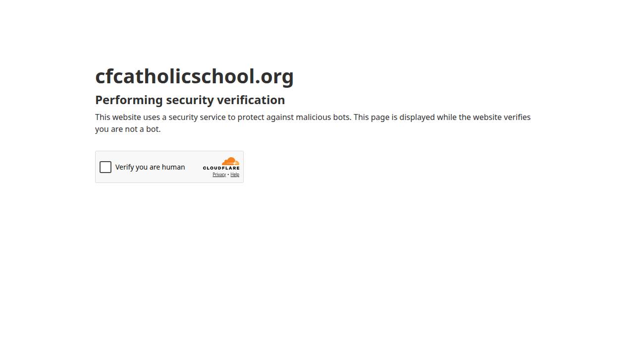Circle of Care-St Patrick Catholic School website screenshot