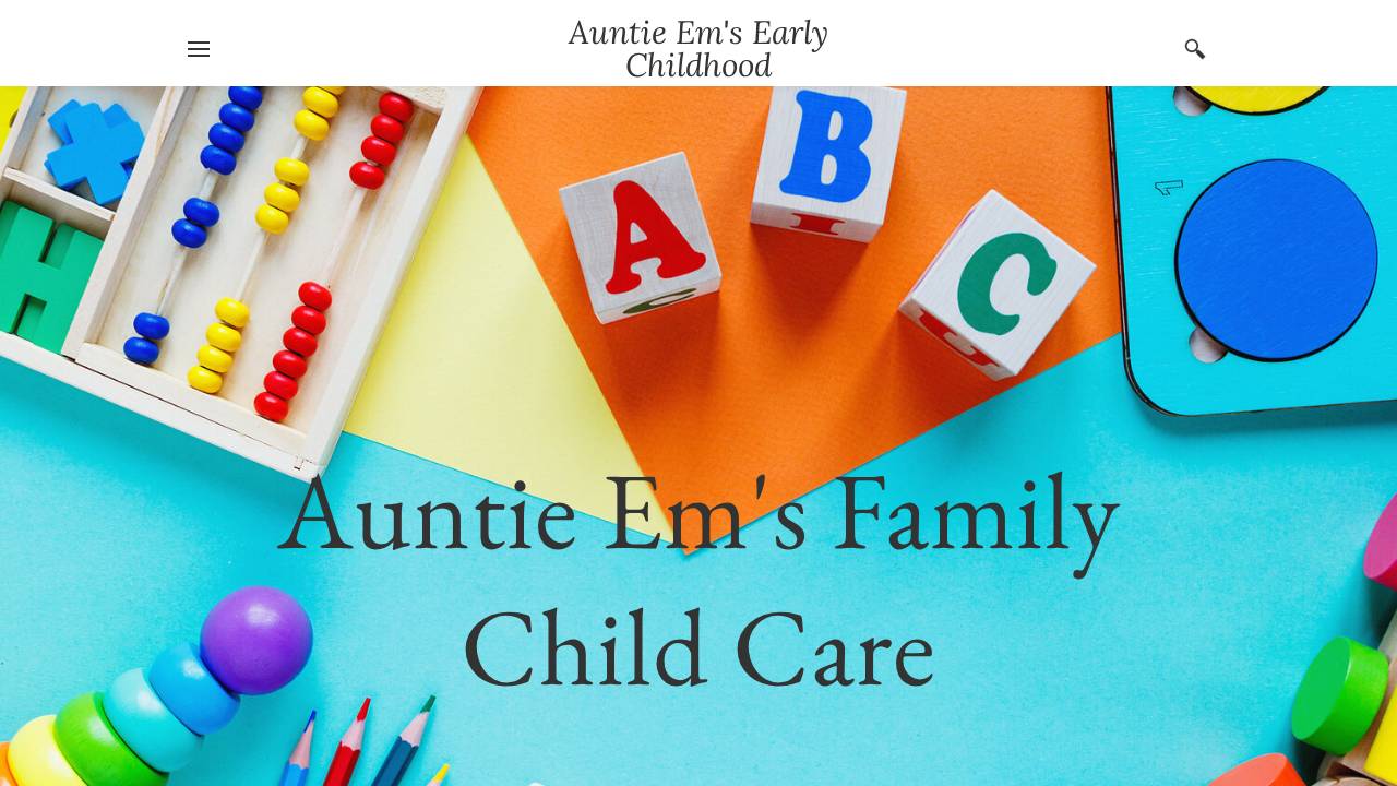 Emily Christensen website screenshot